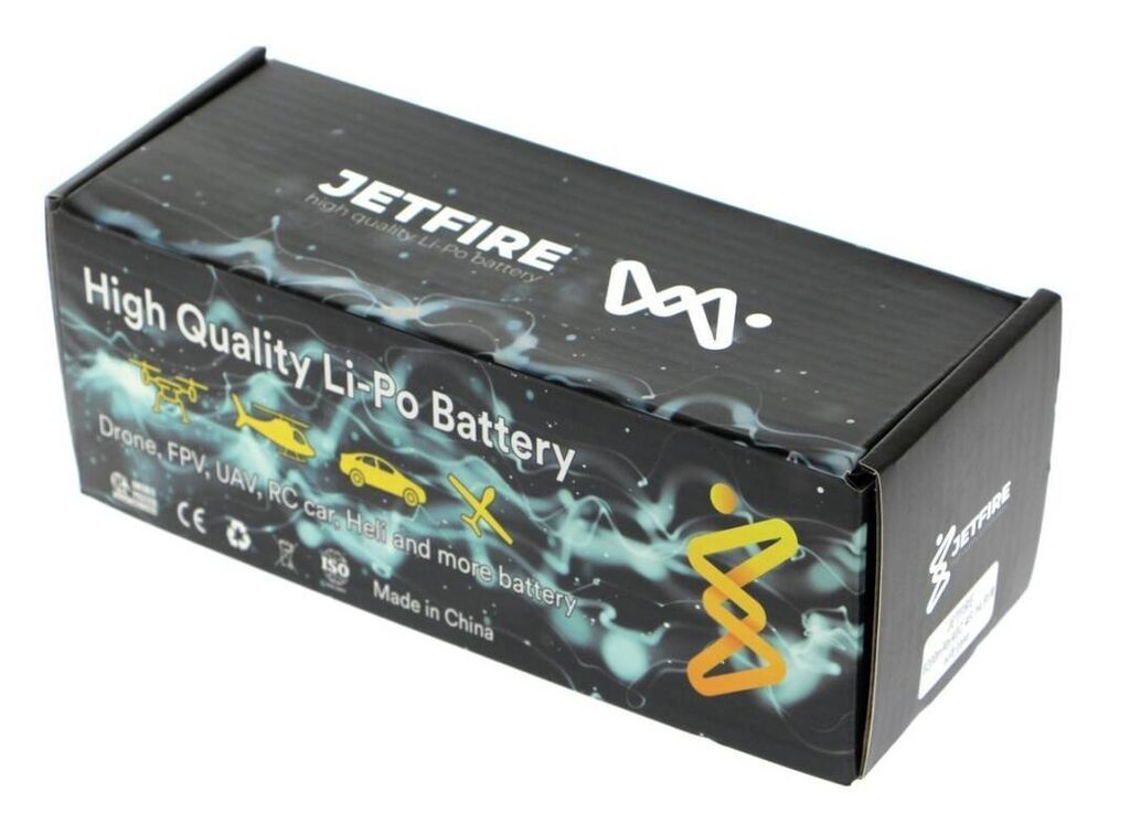 JetFire 14.8V 6200mAh 40C Li-Po 4S Batareya Yüksək axın tələb edən — Akkumulyatorlar, Bakı (2)