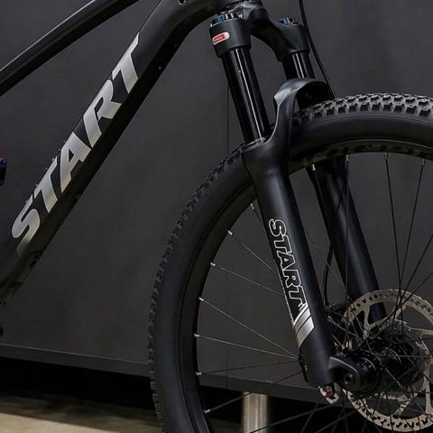 Velosiped Start 26 düym Alüminium Amortizatorlu Qara — Bakı