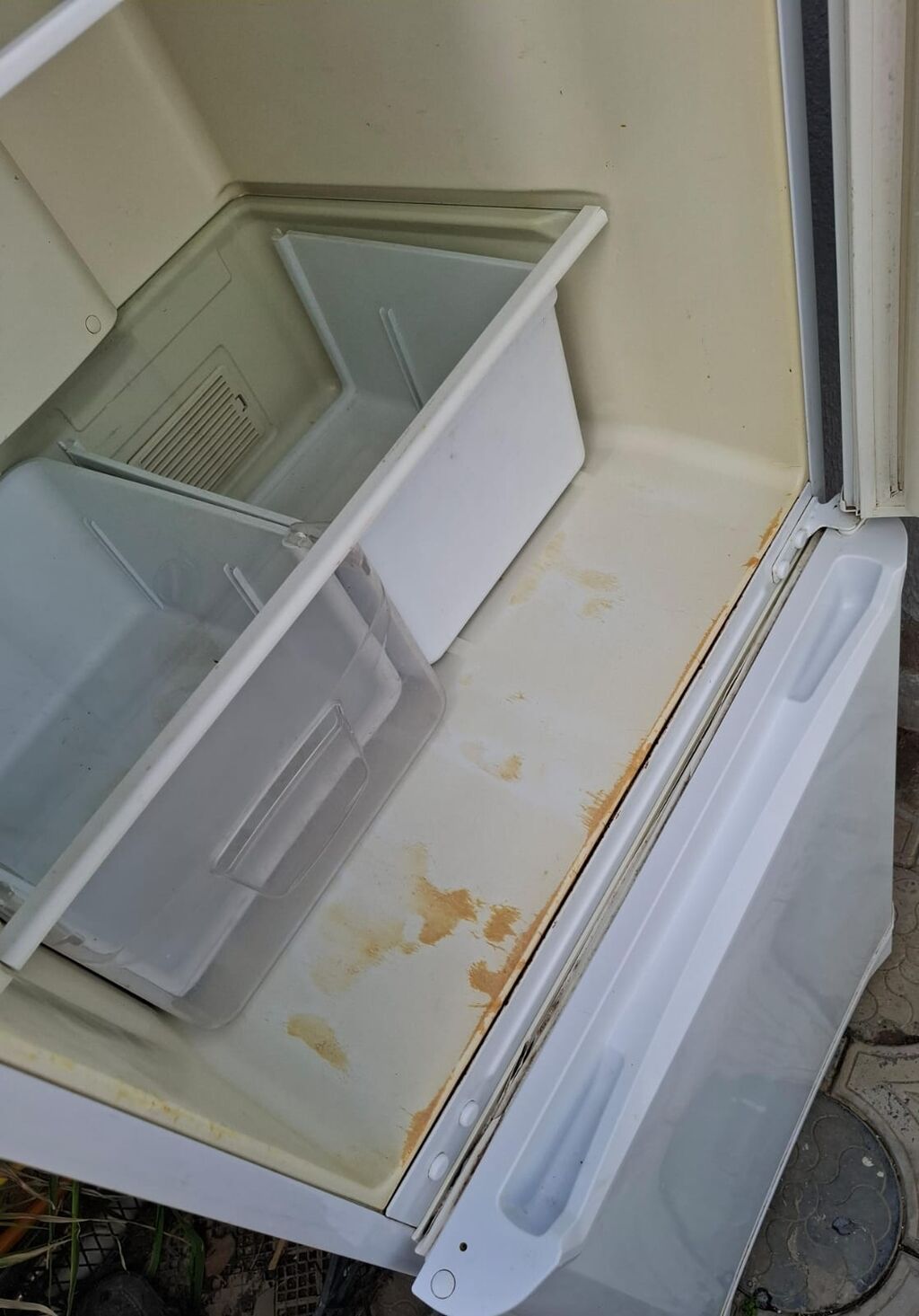 İşlənmiş 2 qapılı Indesit Soyuducu Satılır, rəng - Ağ — Soyuducular, Bakı (4)