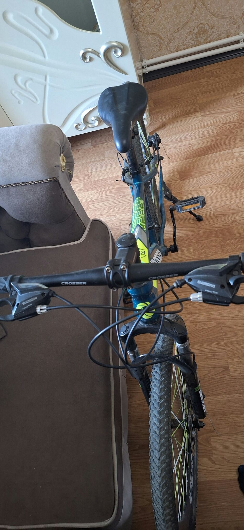 Crosser velosiped - Çərçivə: alüminium, sərt (hardtail) konstruksiya — Yol velosipedləri, Sumqayıt