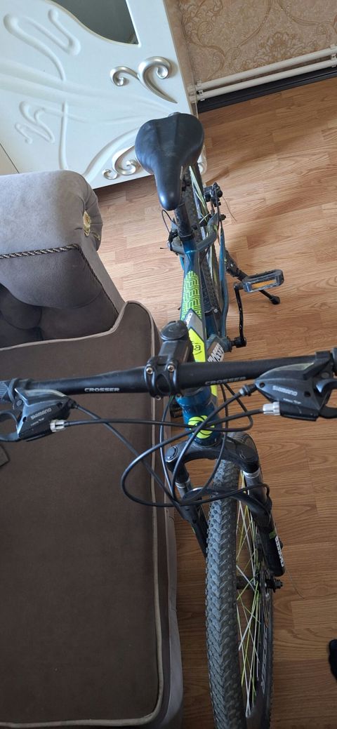 Crosser velosiped - Çərçivə: alüminium, sərt (hardtail) konstruksiya — Sumqayıt