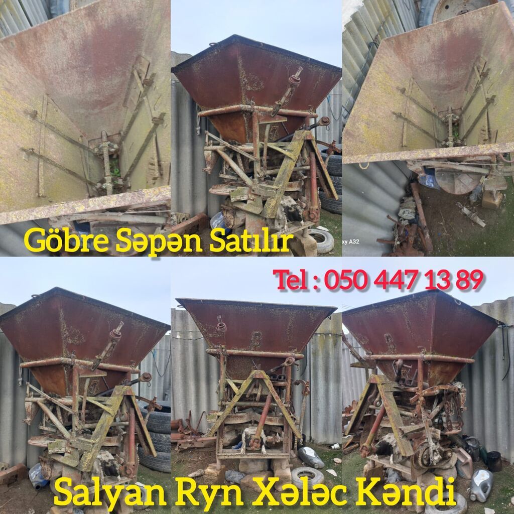 Məhsul: Mineral gübrə səpən aqreqat Təsvir: - Traktorun asqı — Yardımçı qoşqular, Şirvan (2)