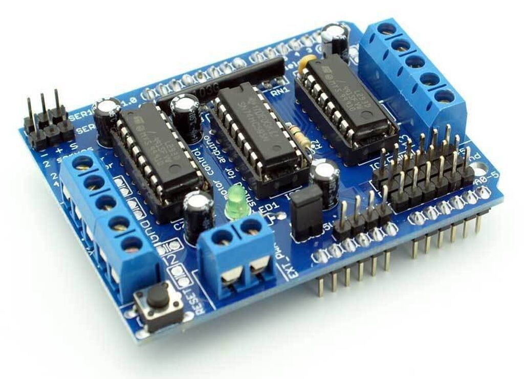 Arduino Motor Sürücü Shield – Adafruit L293D Arduino lövhəsinə — Studiya və konsert üçün, Bakı (2)