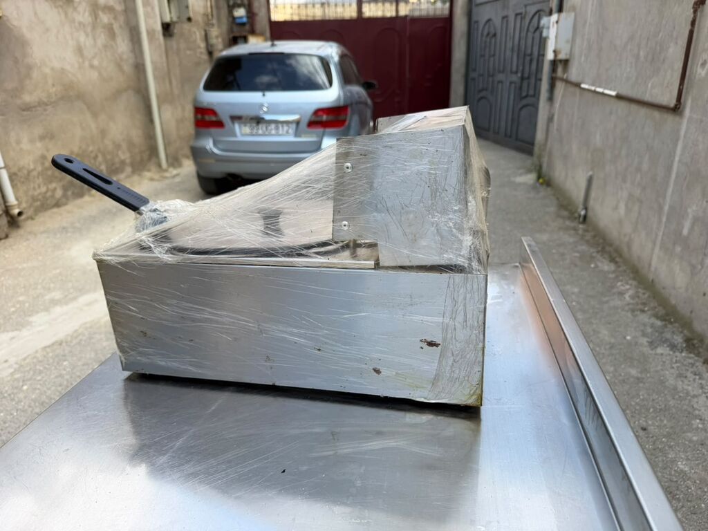 Paslanmayan poladdan peşəkar mətbəx iş masasının komplekti — Digər, Bakı (9)