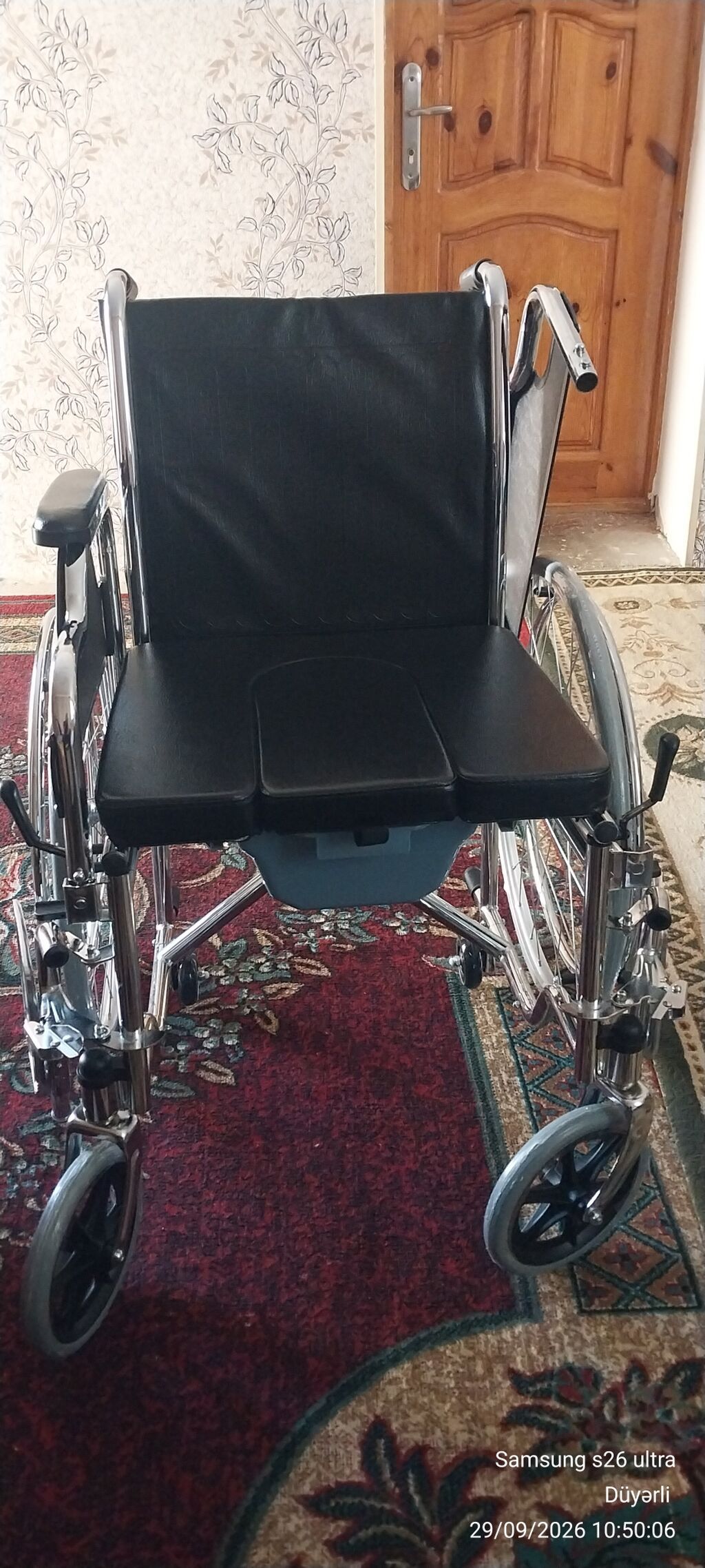 Təzədi işlənməyub. Həm acık məkanda, həm qapalı, həmdə hamamda Tualet — Sanitar kresloları, Tərtər (5)
