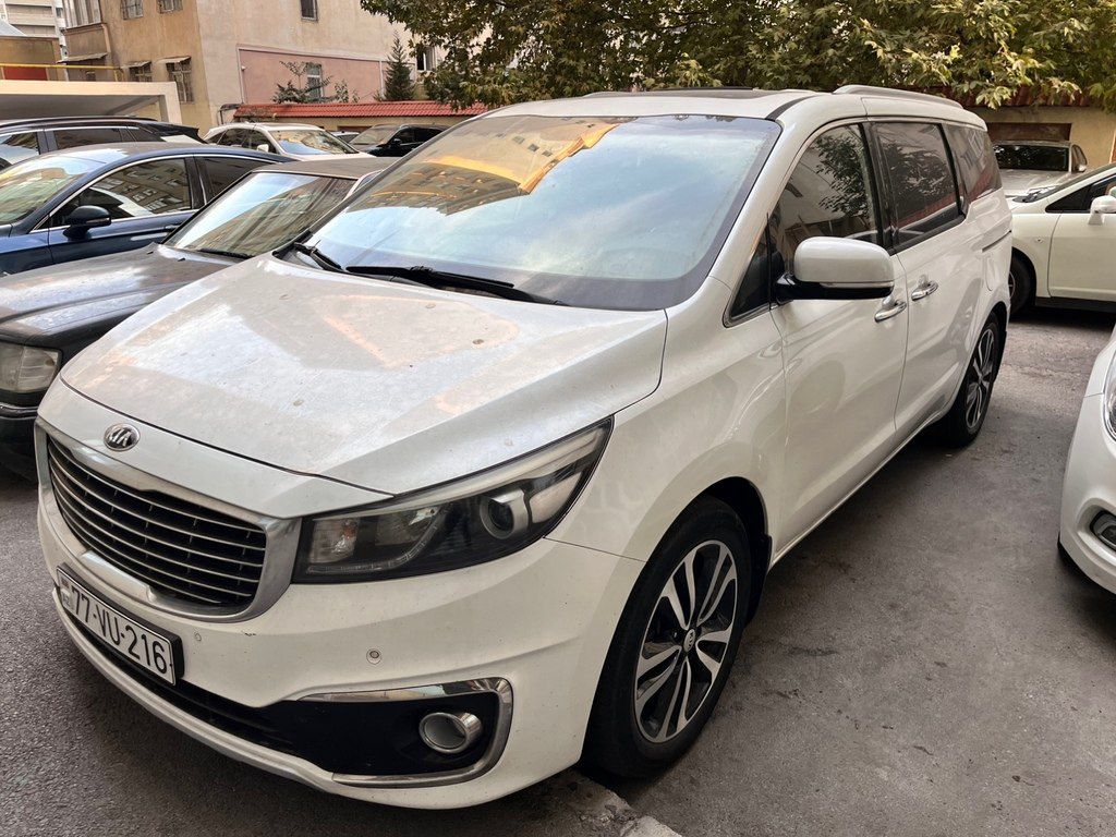 Kia Carnival, 2.2 L, 2015 il, 213 694 km 77-VU-216 — Avtomobillər, Bakı (2)