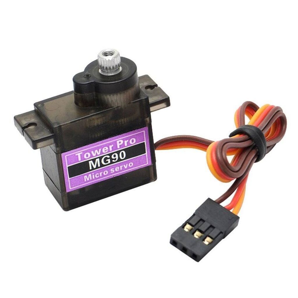 MG90 Servo Motor Metal Dişli – 180° (Tower Pro MG90S) Tower Pro MG90S — Fəliz məmulatı, Bakı (2)