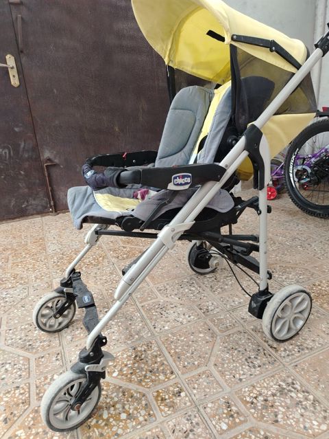 Chicco uşaq arabası - Tip: yüngül gəzinti arabası - Rəng: açıq — Digah