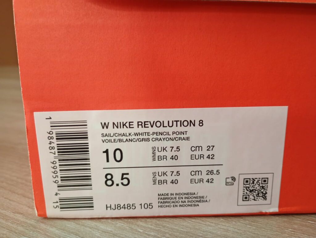 Nike, Ölçü: 42, rəng - Ağ, Yeni — Krosovka, Bakı (6)