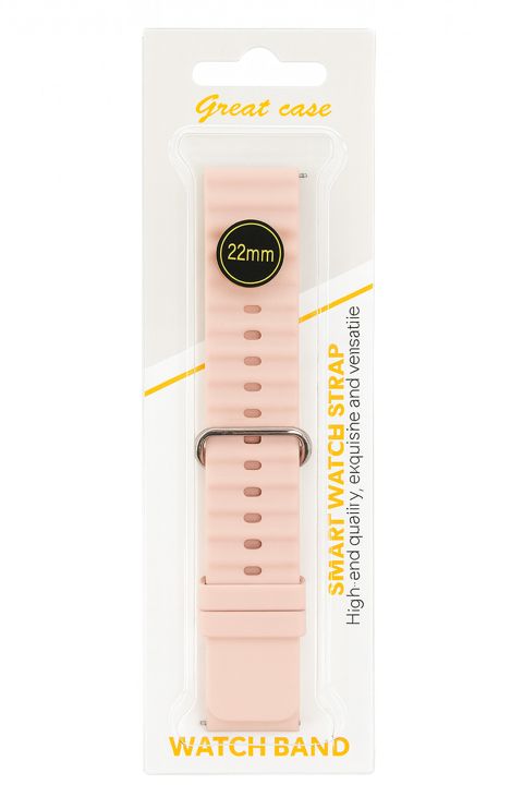 Saat üçün qayış 22 mm Ultra Stili Çəhrayı — Bakı