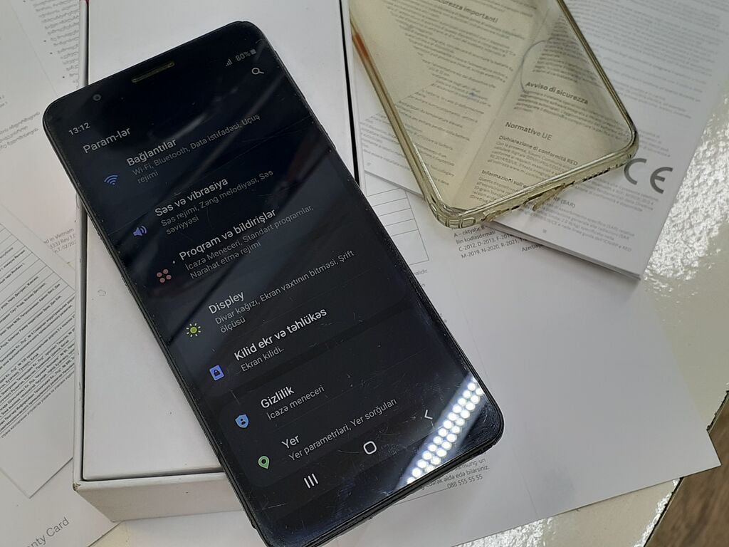Samsung Galaxy A01 Core, 16 GB, rəng - Bej, Zəmanət, Düyməli, Sensor — Samsung, Gəncə (8)