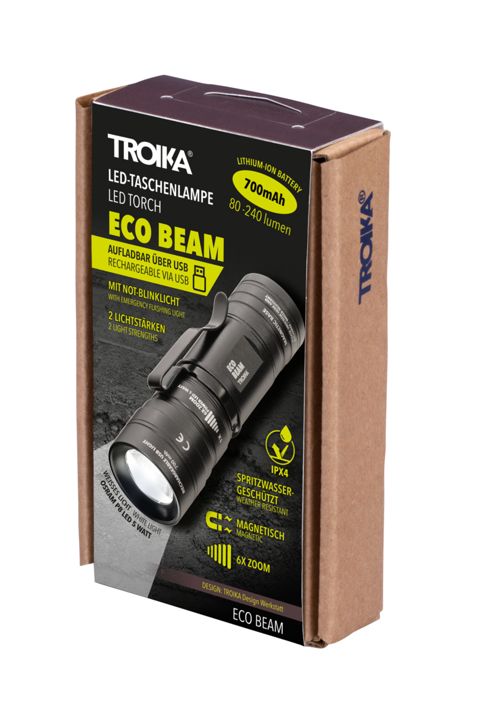 Fənər Troika, kempinq/əl/LED, qara — Bakı