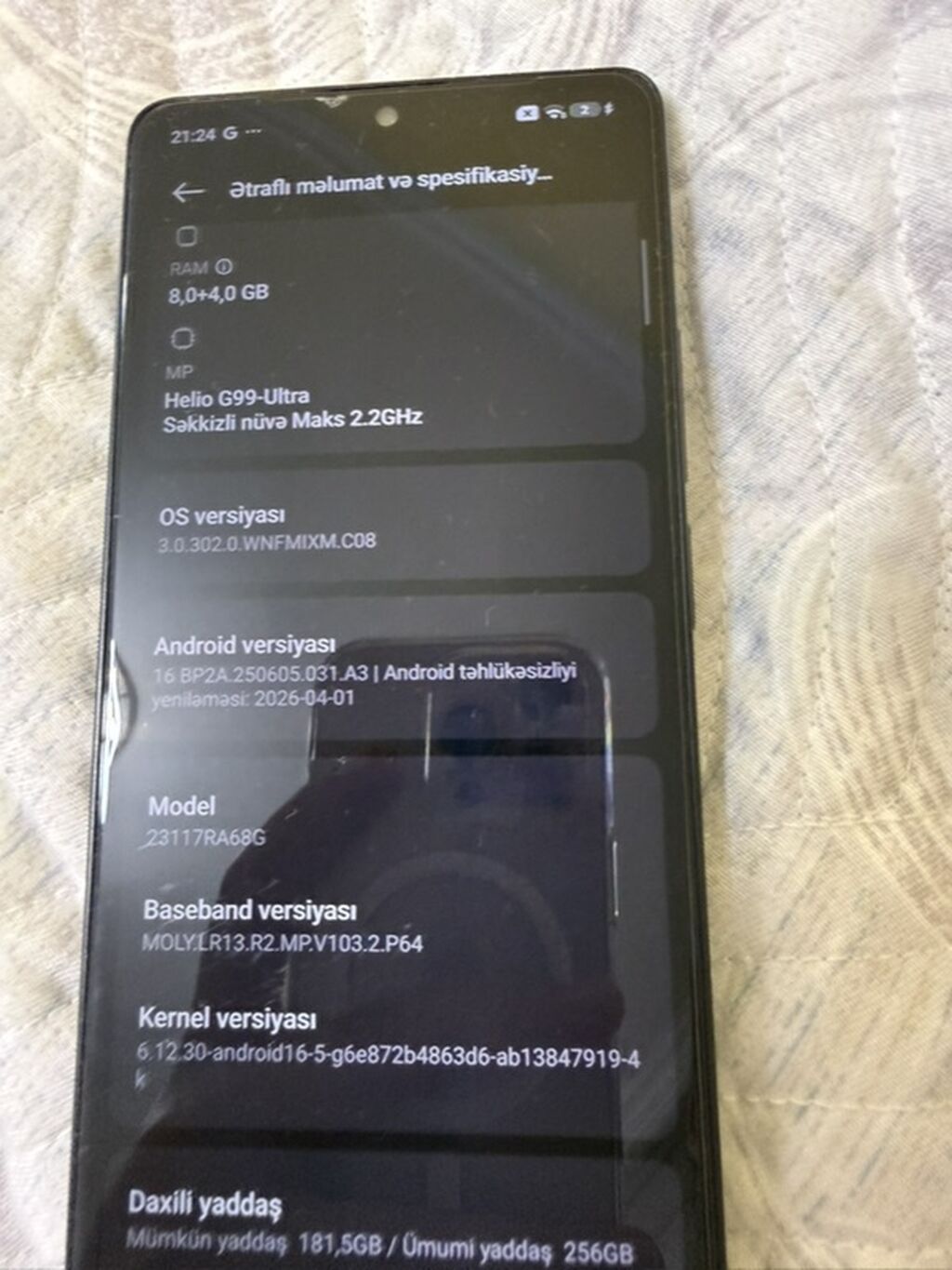 Redmi Note 13 Pro, 256 GB, rəng - Qara — Xiaomi, Masazır (4)