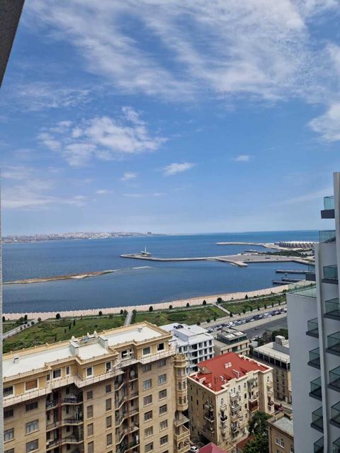 İcarəyə verilir 2 otaqlı yeni tikili 90 m² — Bakı