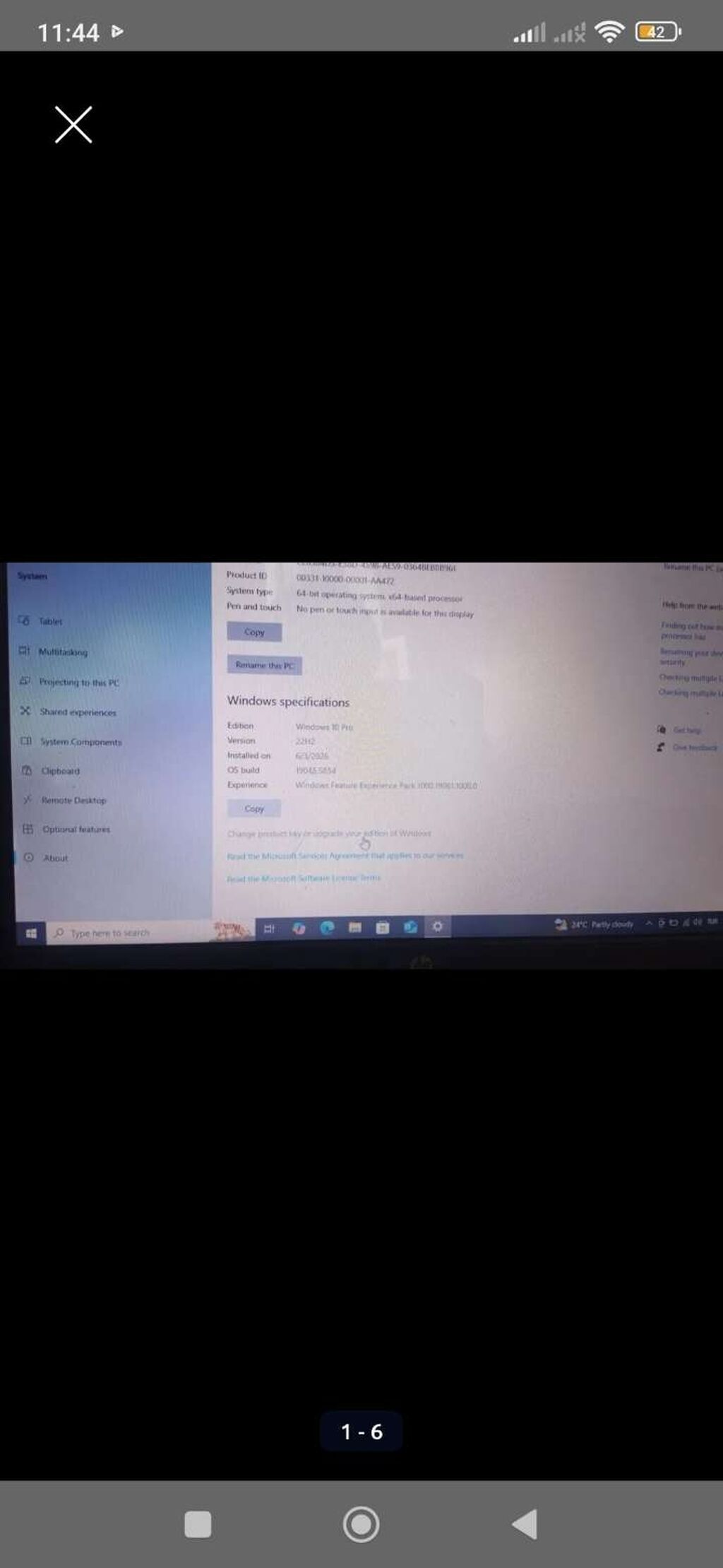 HP noutbuk Xüsusiyyətlər: - Ekran: HP klassik mat ekran (diaqonal — HP, Sumqayıt (3)