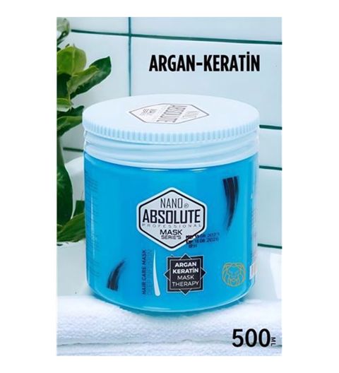 Saç maskası Nano Absolute Deep İnfusion Argan Keratin 500 ml — Bakı