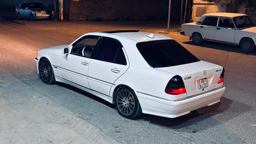 Mercedes C 230, 2.3 L, 1999 il, 380 000 km 99-BJ-731 — Avtomobillər, Bakı (2)