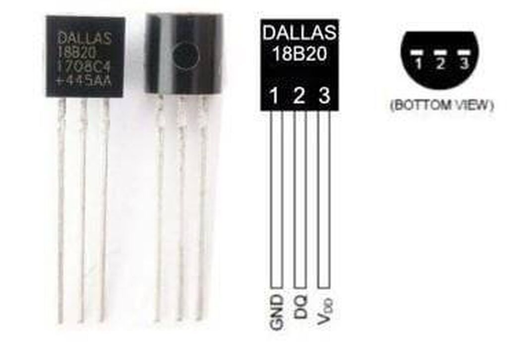 DS18B20 – Rəqəmsal Temperatur Sensoru (TO-92) Raspberry Pi və ADC-si — Avtomobil elektrikası, Bakı (2)
