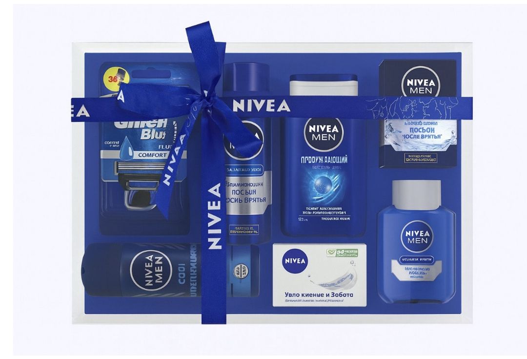 Üz və bədən üçün qulluq dəsti Nivea, 7-li — Mallar, Bakı