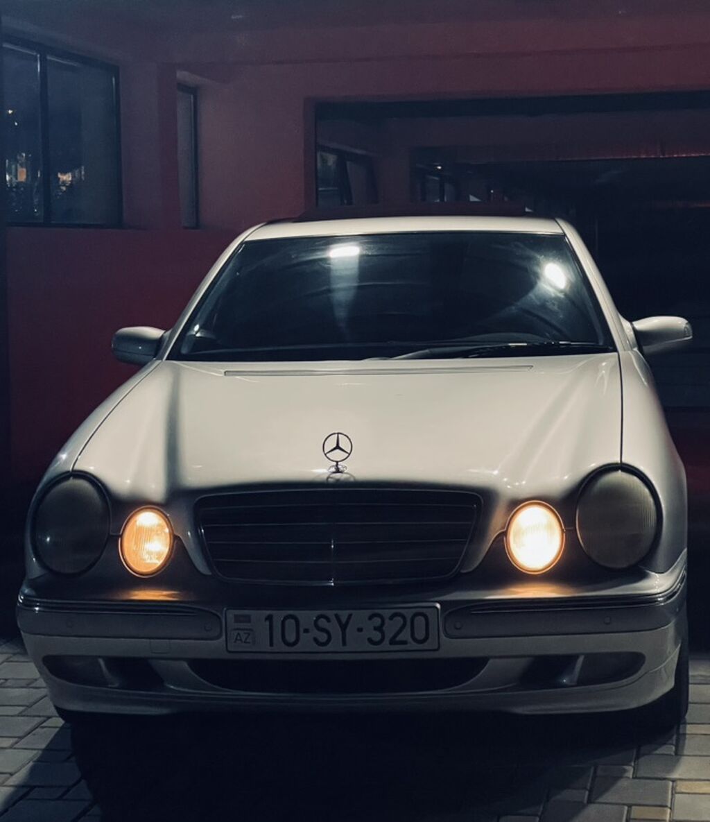 Mercedes-Benz E-Class: 3.2 l 2000 il Sedan 10-SY-320 — Avtomobillər, Gəncə (2)