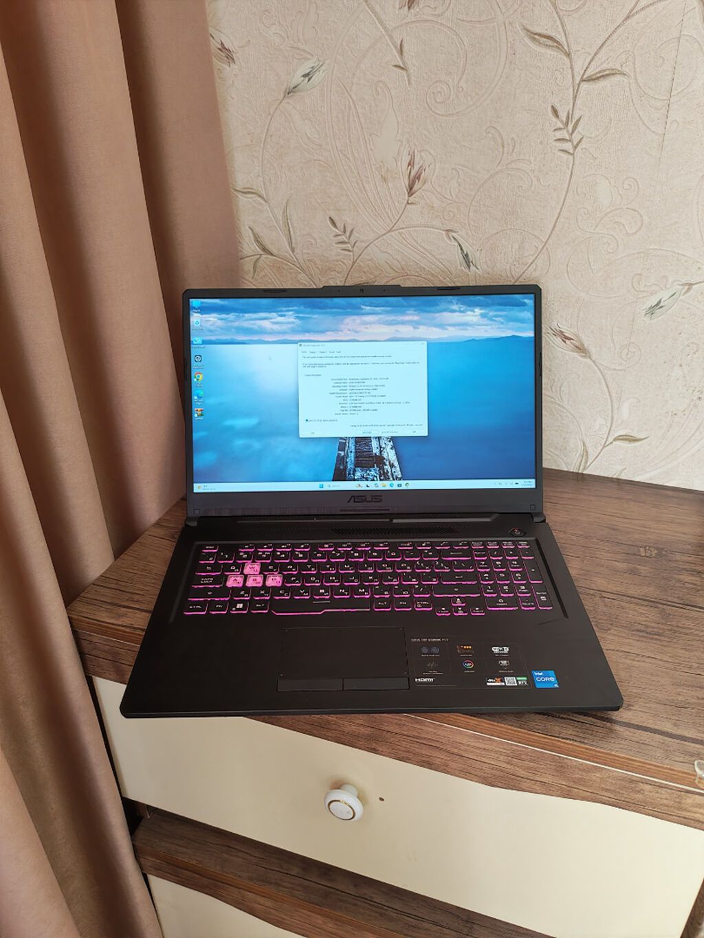 Asus Tuf Gaming F17 Intel Core i5 11400H 16GB RAM 512 GB SSD — Asus, Bakı (6)