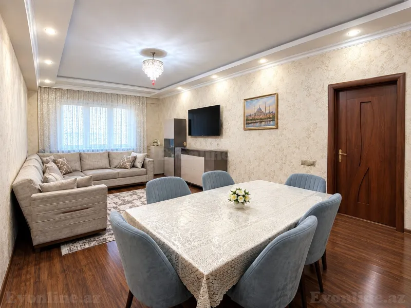 Satılır 3 otaqlı Mənzil Yeni tikili 130 m² Bakı, Nərimanov r., Nəriman Nərimanov m — Bakı