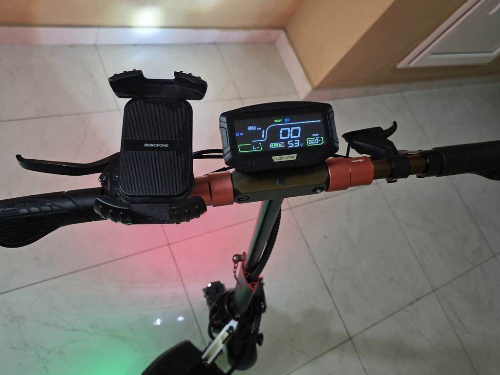 Scooter yaxsi Veziyete 1100 km surulub 35-45 km mesafe chargi catir — Skuterlər, Bakı (2)