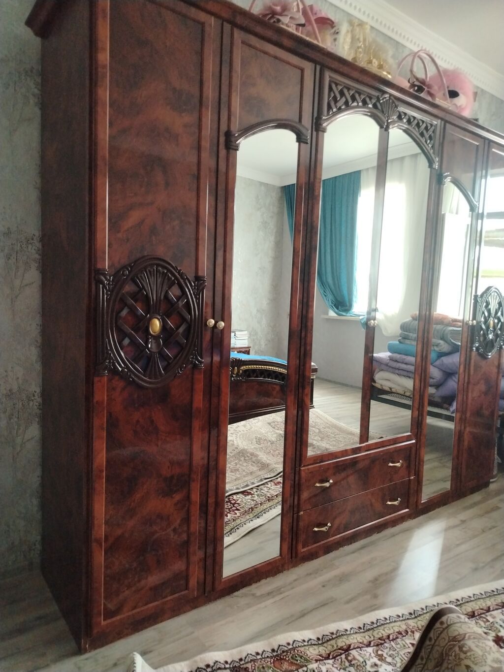 İşlənmiş, İkinəfərlik çarpayı, Bazasız, Matrassız, Siyirməsiz — Yataqlar, Gəncə (6)