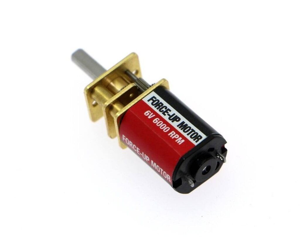 Force-Up 6V 6000 RPM Karbon Fırçalı DC Motor Sürətli xətt izləyən və — Avtomatika, Bakı (3)