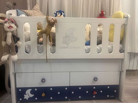 Oğlan və qız üçün, İşlənmiş, Çarpayı, Bazasız, Matras ilə, Siyirməli — Bakı