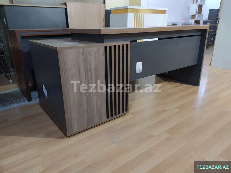 Ofis masası — Ofis mebeli, Bakı (3)