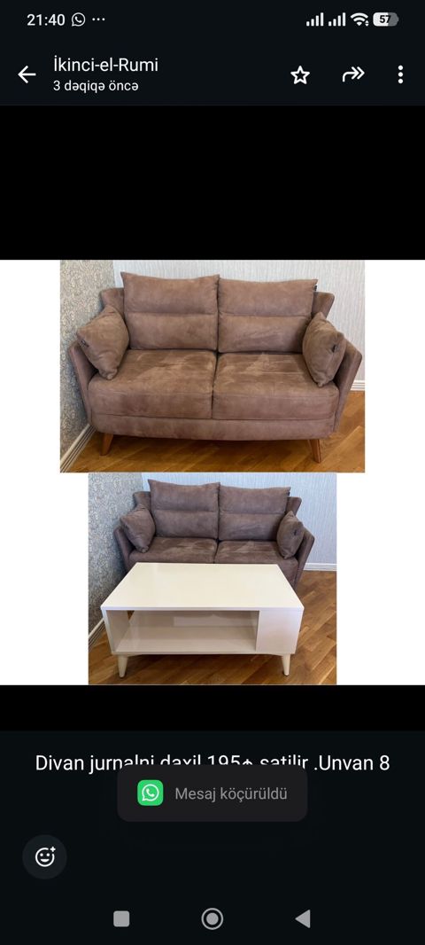 Divan jurnalni daxil 195₼ satilir .Unvan 8 mkr &Rumi — Bakı