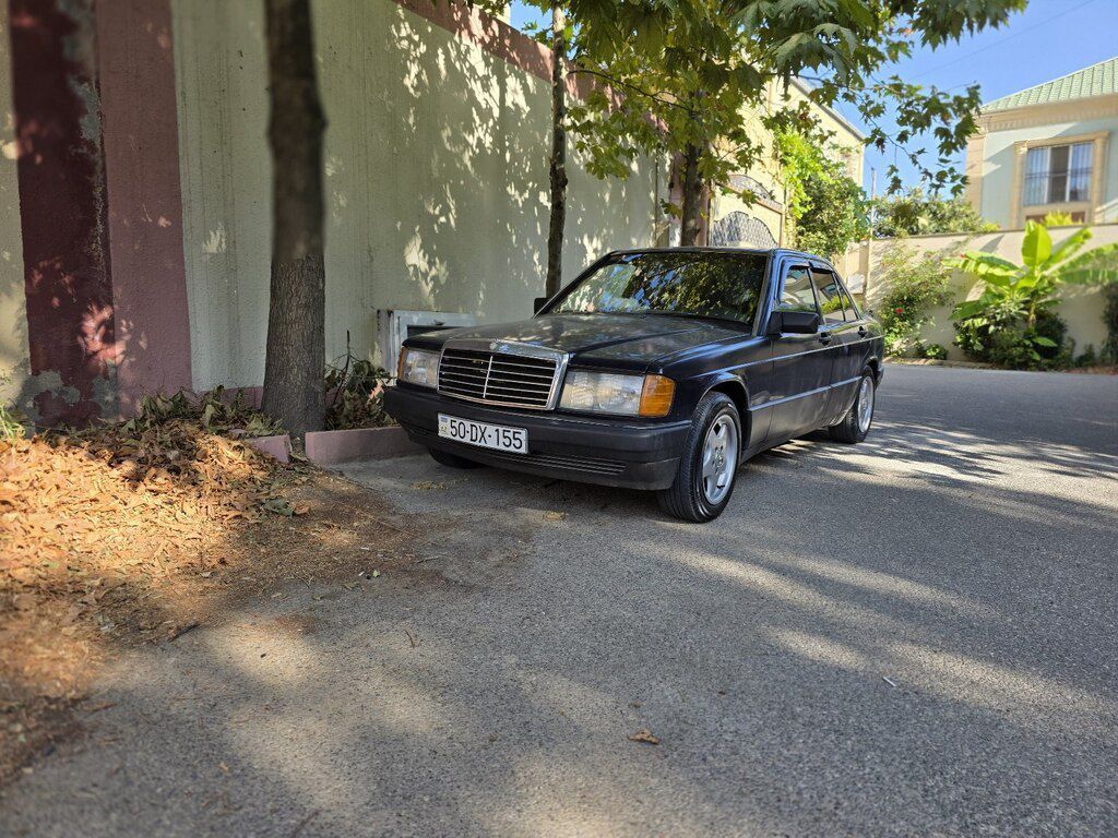 Mercedes 190, 2.0 L, 1990 il, 559 800 km 50-DX-155 — Avtomobillər, Bakı (10)