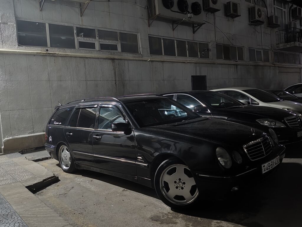 Mercedes-Benz E-Class T-Modell (s210) E270 cdi universal, qara rəng 90-UB-897 — Avtomobillər, Bakı (5)