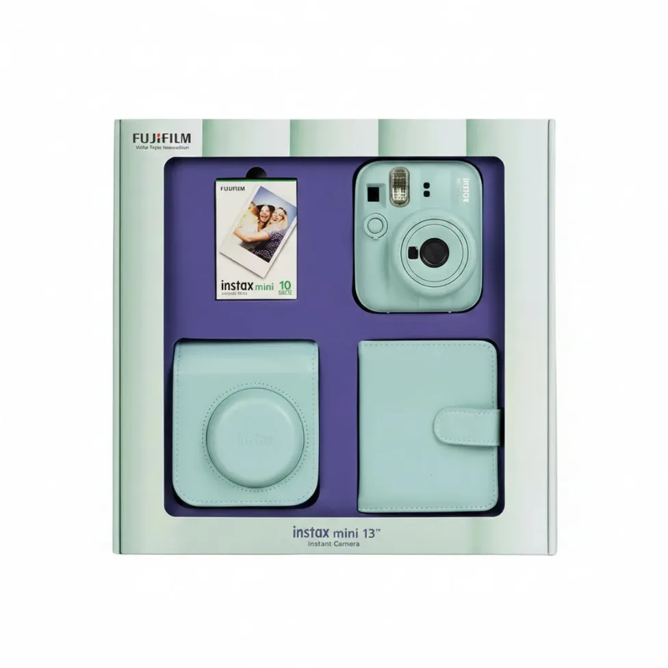 Fotoaparat Fujifilm Instax Mini 13 Green-Bundle Box — Bakı