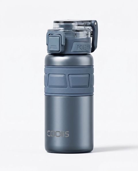 Termos Coolis, 600 ml, Paslanmayan polad, Mavi — Bakı