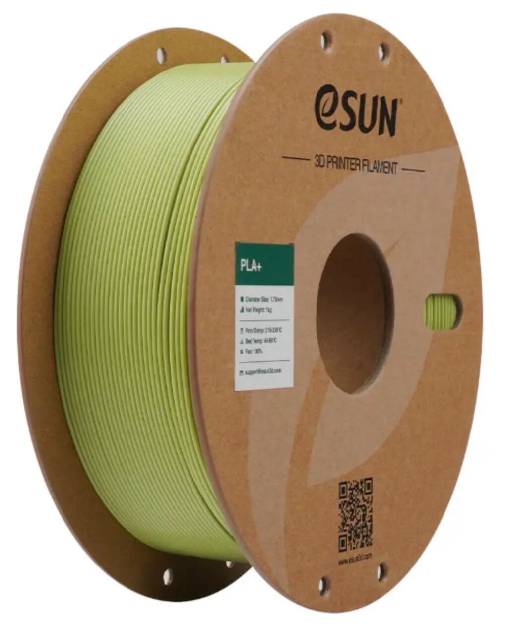 Esun PLA Plus 1.75mm Filament – Matça Yaşılı, 1 kq PLA+ çevik çap — Ofis malları, Bakı
