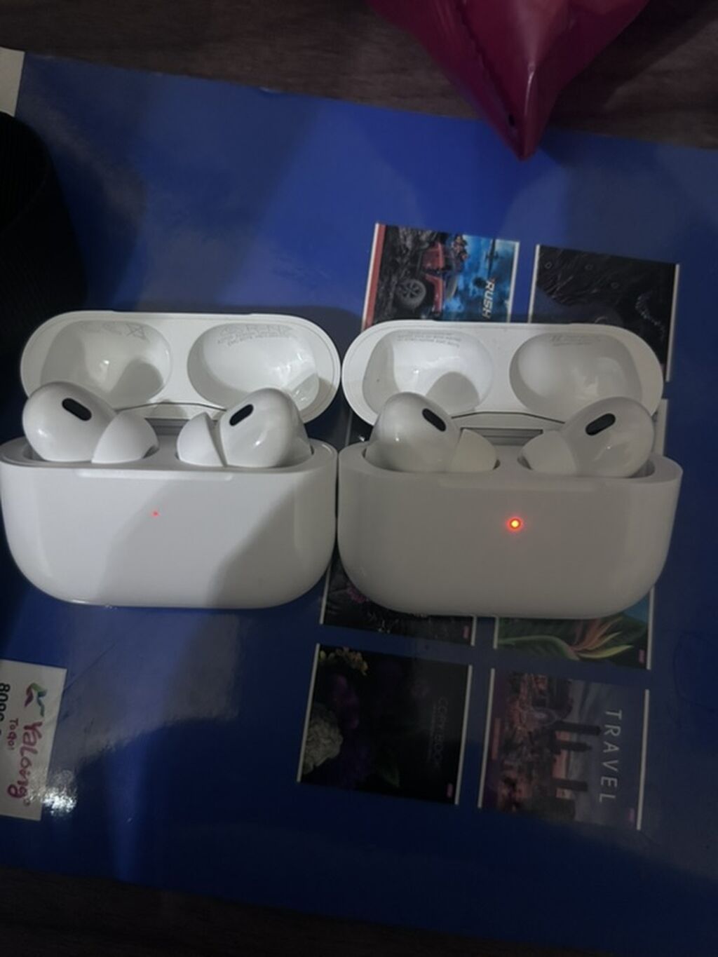 Airpods pro 2 noqte cizigsiz tam iwlek prablemsiz birinin qutusu — Qulaqcıqlar, Bakı (3)