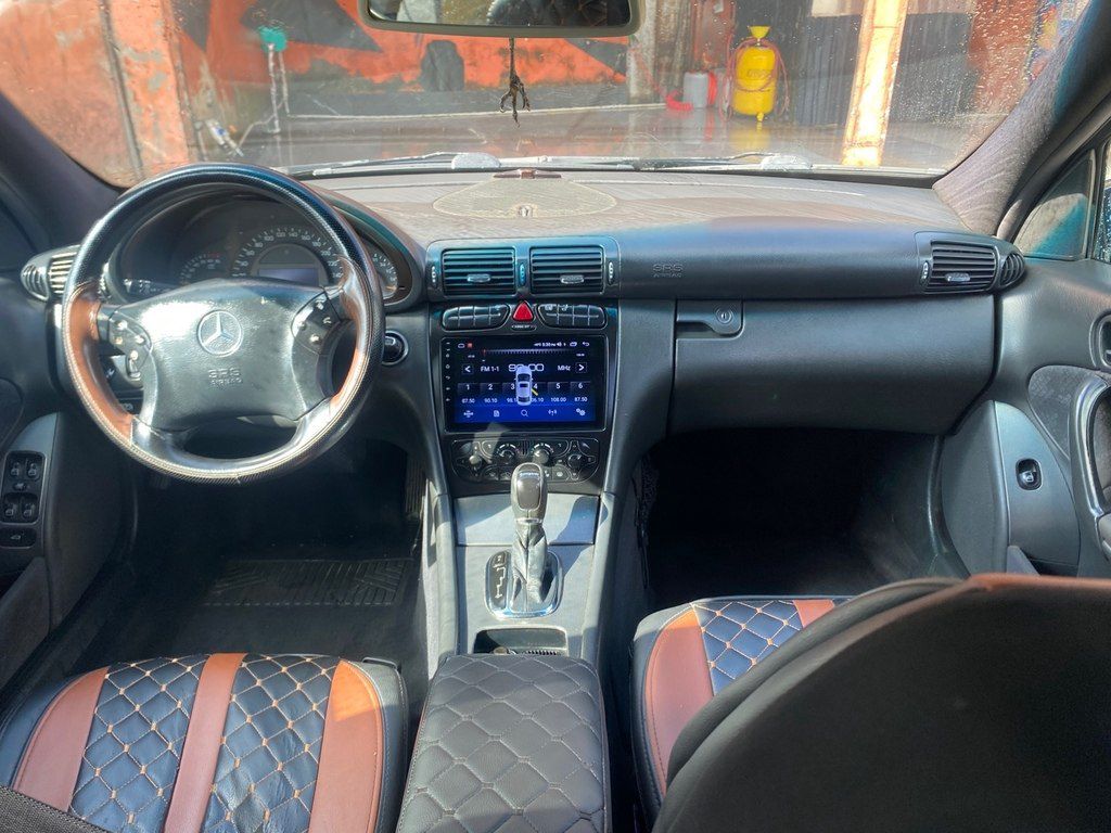 Mercedes C 200, 2.0 L, 2001 il, 247 000 km 90-OM-514 — Avtomobillər, Bakı (9)