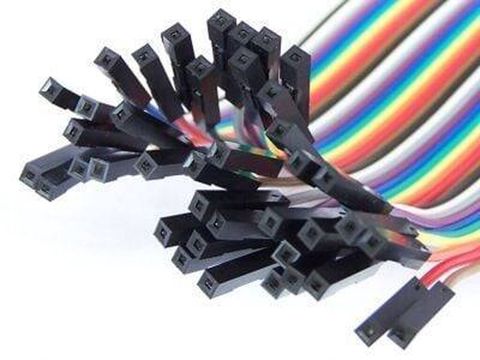 Məhsul: 40 Pin Ayrılabilən Dişi-Dişi Jumper Kabel – 300 mm — Bakı