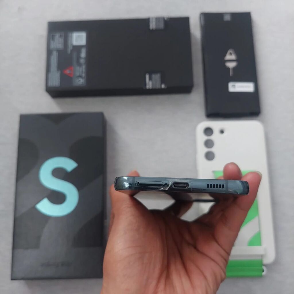 Samsung Galaxy S22 Plus, 256 GB, rəng - Yaşıl, Barmaq izi — Samsung, Zaqatala (4)