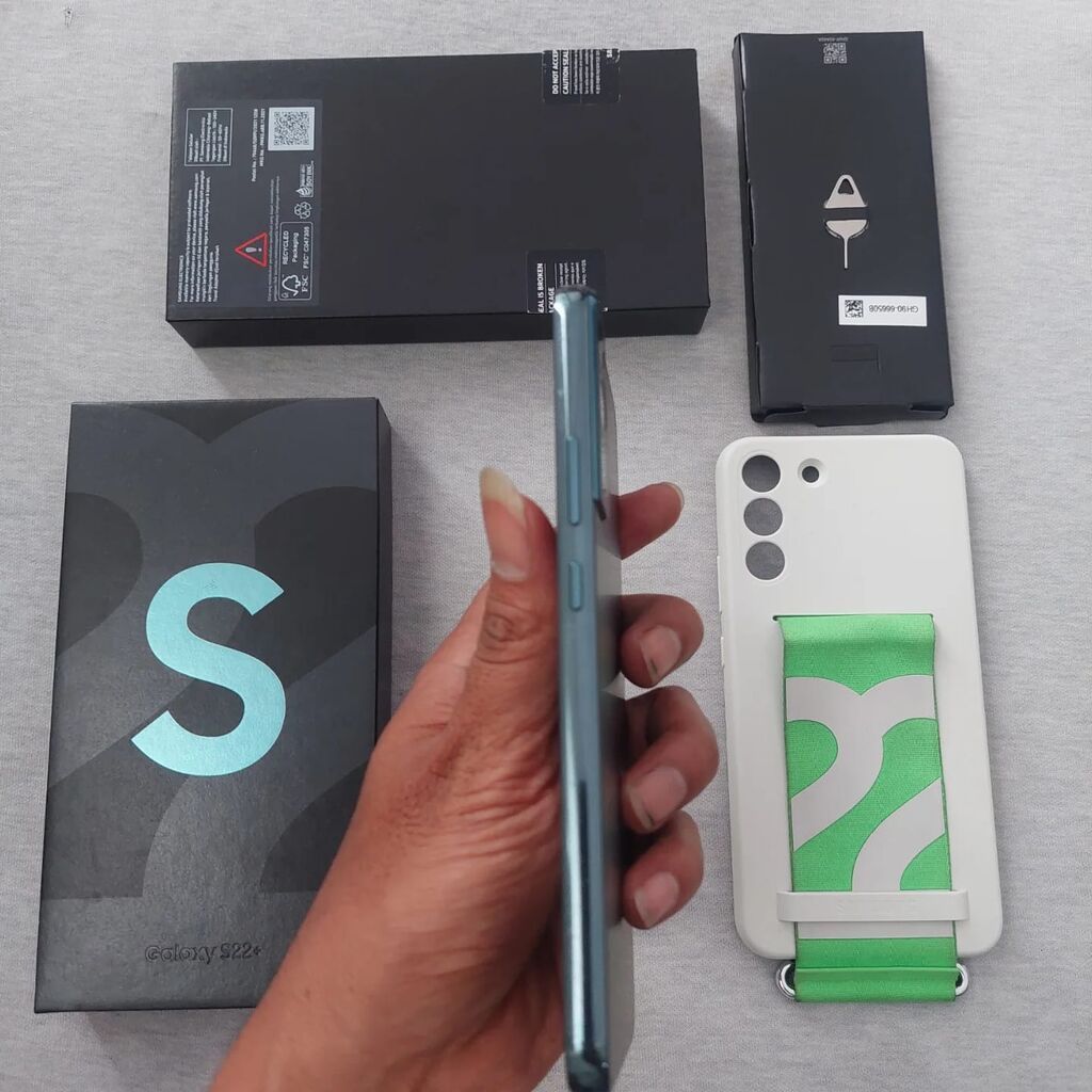 Samsung Galaxy S22 Plus, 256 GB, rəng - Yaşıl, Barmaq izi — Samsung, Zaqatala (3)