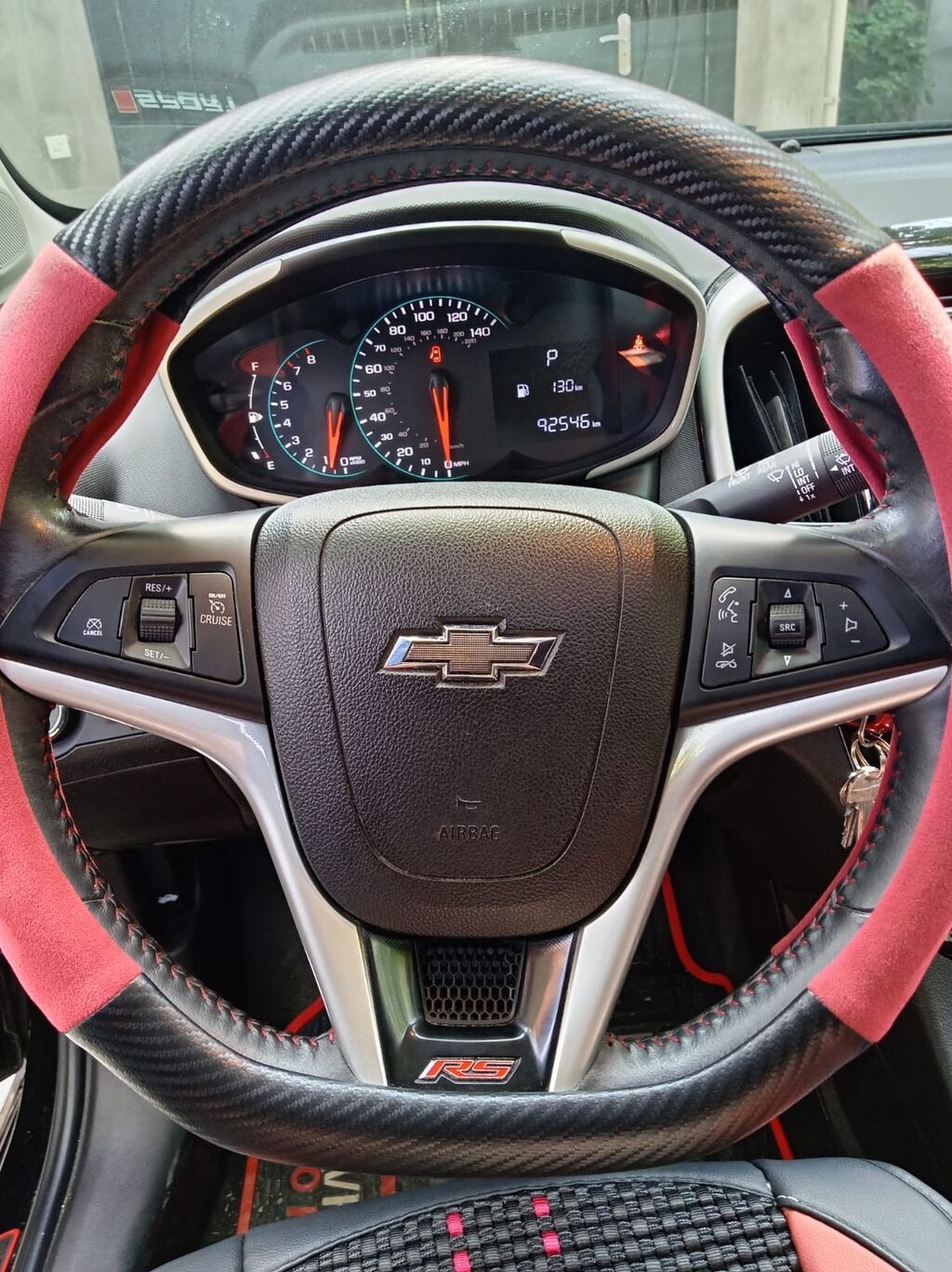 Chevrolet Aveo RS, 5 qapılı hatchback 2018-ci il alış, 92 500 km 77-OG-135 — Avtomobillər, Bakı (4)