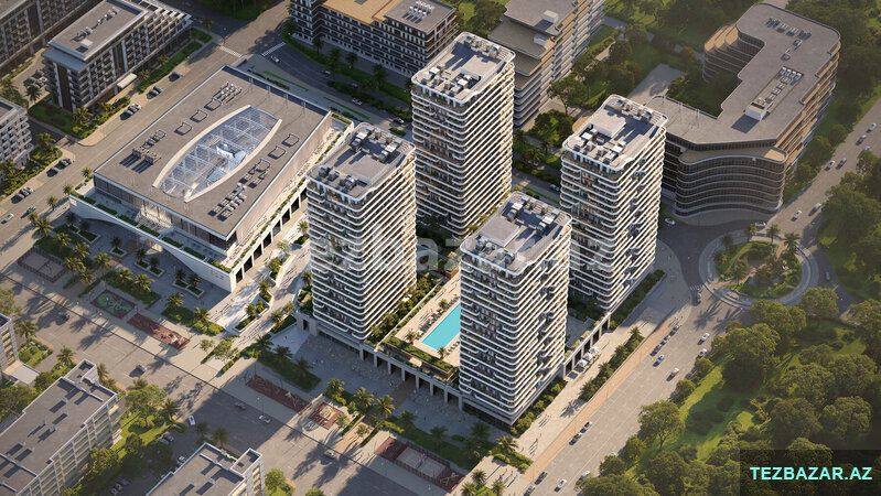 İlkin Ödəniş 23500 usd ilə Dəniz Mənzərəli Mənzil — Mənzil, Bakı (5)
