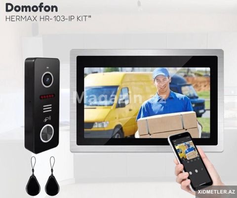 Domofon Hemrax Hr-103ip kit — Bakı