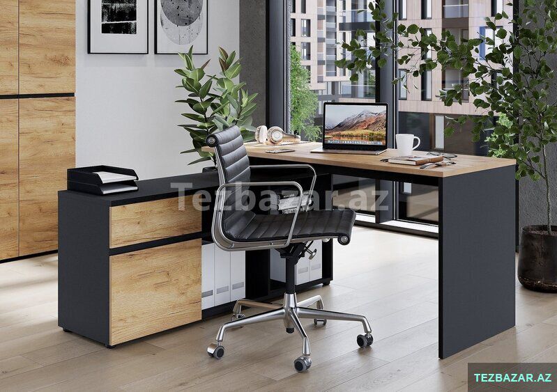 Çalışma masası — Ofis mebeli, Bakı (2)
