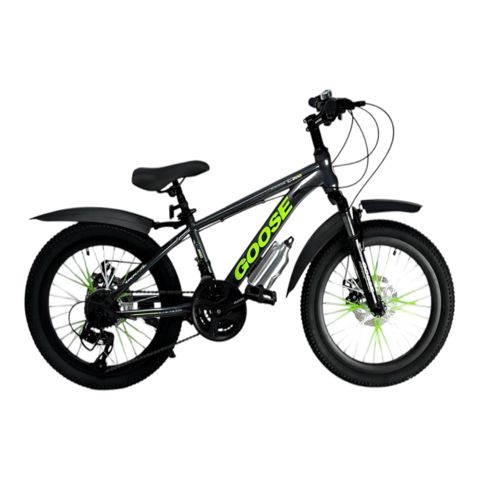 Uşaq velosipedi smr469, qara/yaşıl — Bakı