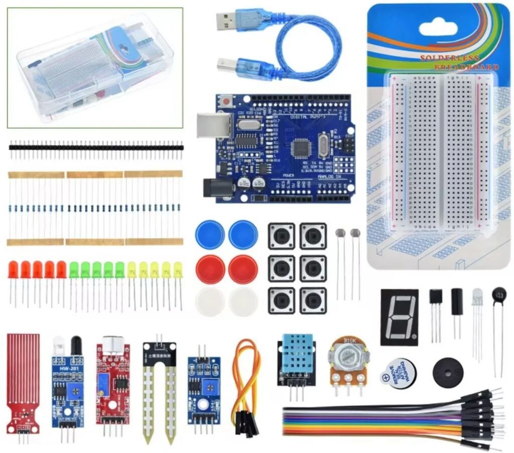 Arduino Super Başlanğıc Dəsti Arduino-ya yeni başlayanlar üçün tələbə — Müxtəlif alət dəstləri, Bakı (2)
