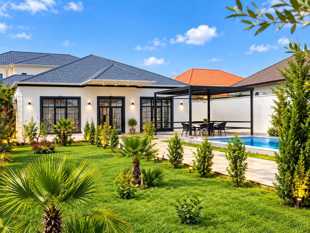 İcarəyə verilir 4 otaqlı həyət evi/bağ evi 220 m² — Ev, villa, Bakı (2)