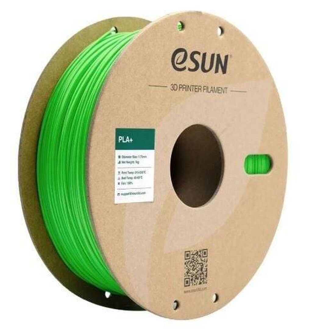 Esun PLA Plus 1.75mm Filament – Açıq Yaşıl (Peak Green), 1 kq PLA+ — İstehlak malları və aksesuarlar, Bakı